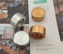 Φ38mm All-aluminum alloy solid volume knob Audio amplifier potentiometer knob-Gold Silver