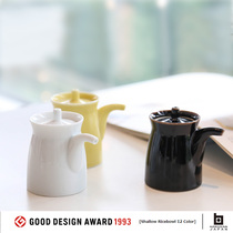 Soy sauce bottle Household Bozo Mei Baishan pottery Japanese imported leakage - proof bottle Set Sugar vinegar bottle