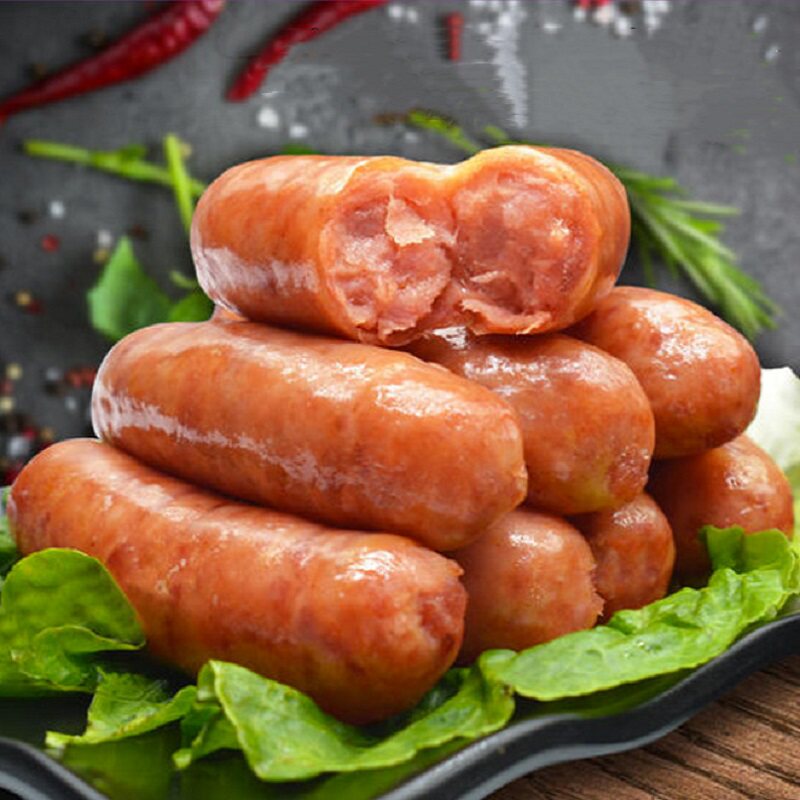 脆皮火山石纯肉烤肠20根(热品库)