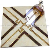 Foshan ceramic tile throbbed brick 600*600 living room floor tile TV background wall tile parquet non-slip tile