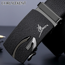 Belt Mens New Net Red Genuine Leather Belt Mens Pants With Business Casual Cow Leather Automatic Buckle Pants Belt CO-104