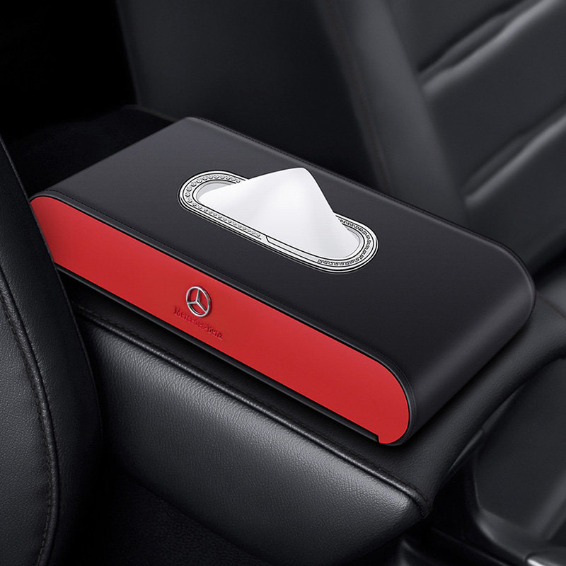 mercedes-benz car tissue box car tissue box new c-class e-class c200lglgla200 seat car drawer