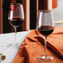 Phnom Penh red wine set home grade wine set Nordic crystal glass goblet personality new creative decanter
