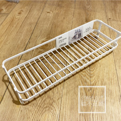 NITORI washbasin storage rack 1 layer white storage box bathroom storage box