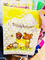Japan Genuine RILAKUMA Easy Bear Love Limited Folder File Containing A4 Two-piece