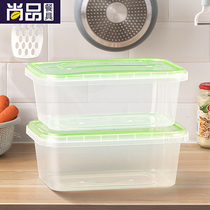 Saizhuo rectangular color ribbon safety buckle disposable packing fast food box thick love take-out lunch box