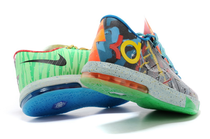 NIKE KD6 What The KD杜兰特6 鸳鸯 男子全明星篮球鞋 669809