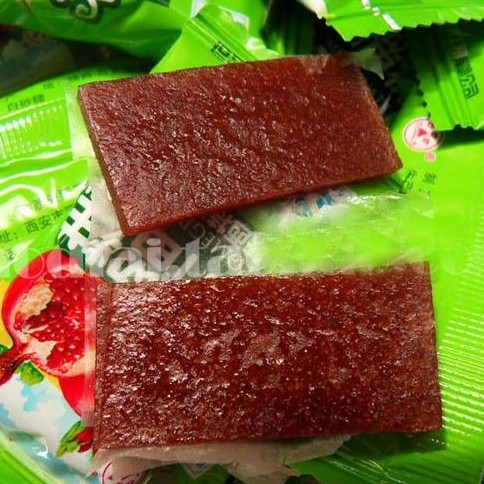 买2袋包邮 精选优质鲜石榴 石榴软糕258克(独立包装)家庭旅行_7折现价