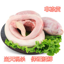Chongqing bullwhip fresh 1 set of 3 kg cow treasure scalper meat Farmer free-range cow testicles cow eggs cow Sambo is now killed for men