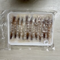 Tyrant 15g elongated shrimp frozen South American white prawn Japanese style heathen shrimp fried shrimp sushi cuisine 20 tail 300g