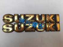 Suzuki AX100 motorcycle English word sign SUZUKI Aluminum alloy sign New fuel tank word sign