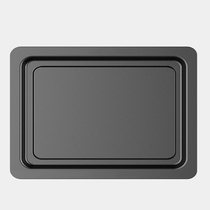 Del Fu 48 Liter Oven Grill Pan Baking Mesh Original Baking Tray Original Baking Tray High Temperature Enamel Square Barbecue Dish