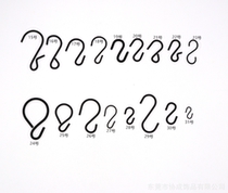 Iron S hook black S hook S hook Iron S hook tag chain S hook poster hook