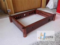 Bahua Rosewood cylindrical corner bile chassis Wooden frame tube amplifier Wooden shell ear amplifier chassis