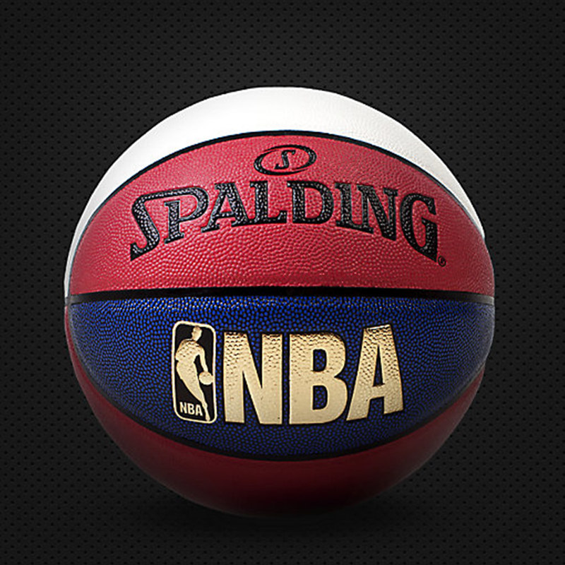 展示与对比:斯伯丁篮球 74-655y室外室内比赛耐磨掌控nba 篮球顺丰包