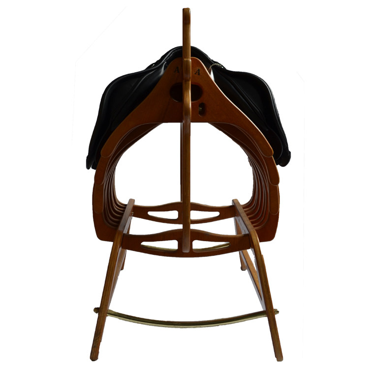 马鞍架肋骨鞍架 实木肋骨鞍架 人马合一马具鞍架 马鞍架