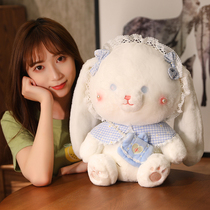 Lolita rabbit plush toy doll cute little white rabbit appease Doll Girl pillow girl gift