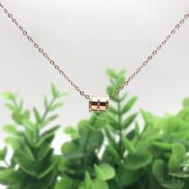 Small waist foot silver pendant clavicle chain female simple Valentines Day birthday gift to send girlfriend activity gift