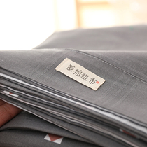 (handling no-print tail single) Old coarse cloth sheet Single piece of pure cotton thickened All cotton Three sets Student Dormitory Quilts