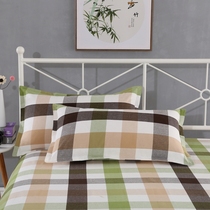 100% pure cotton old coarse cloth sheet Shandong cotton linen box coarse cloth simple to be covered with single sheet net red sheet