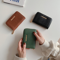 MICOCAH Tower Girl Wallet Women 2021 New Tide Simple Joker Atmosphere Vintage Fashion ins