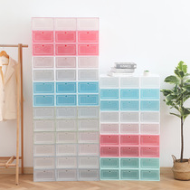 Transparent shoe box PP plastic shoe box for one piece transparent sneaker exhibition collection storage shoe box