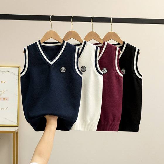 V-class suit pullover sweater knitted sweater chorus children's clothing men's and women's performance clothes children's vests British new style
V-class suit pullover sweater knitted sweater chorus children's clothing men's and women's performance clothes children's vests British new style