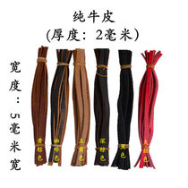 Rope Horn Buckle Leather Leather Leather Strip Garment Accessories Olive Buckle Rope Leather Buckle Nose