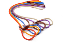 vigorous nylon pet dog collar round rope collar dog chain dog leash golden hair medium large dog