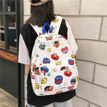 French Special Cabinet Mkzarea High Face Value Decompression High School Students Double Shoulder Bag Beginner School Bag Girl Han Version Backpack
