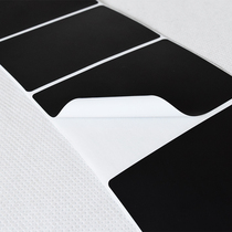 Black stickers coated paper 50*15 20 40 50 60 80 90100 copper label sticker
