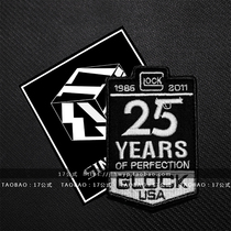17 Formula GLOCK GLOCK 25th Anniversary Embroidered Chapter Tactical Velcro Morale Chapter