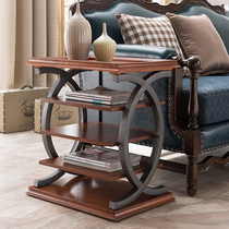 Sofa Edge a few corners a few press racks Magazine Magazine American Bedside Cabinets Iron Art minimalist Solid Wood Phone a few