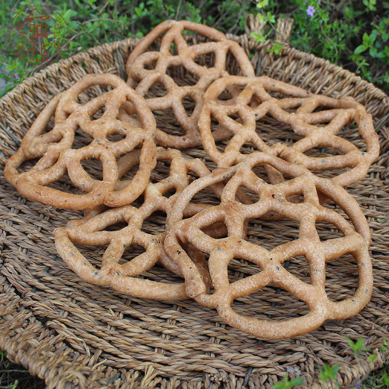 广东韶关特产小吃糖环手工自制糖丸传统年货糕点休闲零食500g包邮