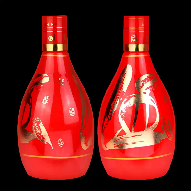 汾酒产地粮食酿造清香型红色酒字瓶45度475ml瓶装特价