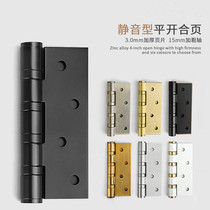 304 stainless steel wooden door slotted hinge gold silent bearing mother hinge 4 inch door fold sheet monolithic