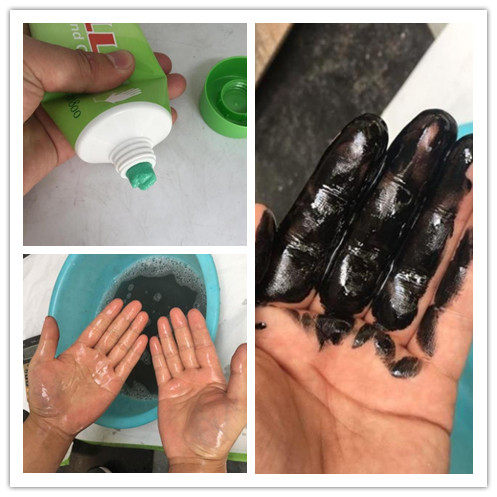 包邮洗手膏汽车油漆洗手沙修理工中性磨砂清洁去重油污黑手变白手_7折