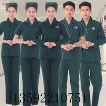 120 first aid suit long-sleeved short-sleeved men and women emergency doctor suit split suit winter suit summer nurse nurse uniform