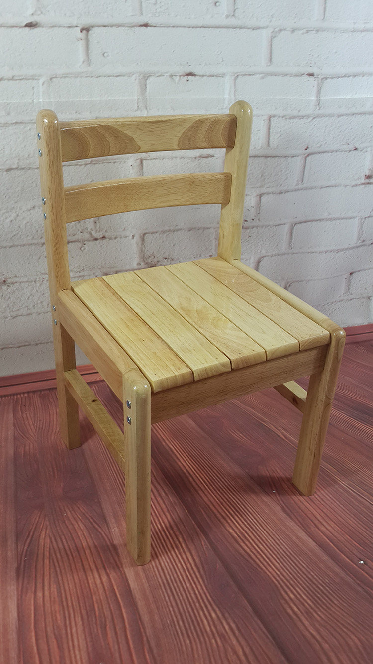 全橡木实木靠背椅 儿童学习靠背椅靠背凳子木凳小方凳矮凳小椅子