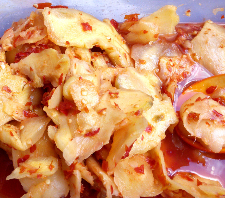 云南特产 老坛糟辣泡姜/腌鲜姜片/咸菜 酱菜400克开胃爽口3份包邮