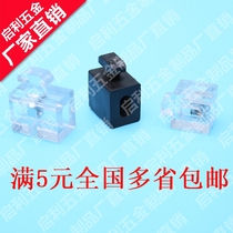 Industrial European standard National standard Aluminum profile accessories Spacer block Partition fixture Glass connecting block 203030404545