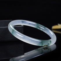 Natural gold silk jade bracelet female ice seed round bar jade bracelet Jade Bracelet Gifts Fashion Trends