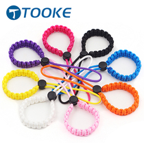 TOOKE diving jingle stick missed rope color hand rope brace tie belt rope detective rope knitted hand rope safety rope