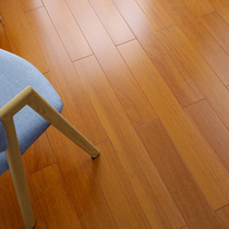 Log pure solid wood flooring factory direct sale free keel lock buckle resistance ground heat floor heating bedroom home environmental protection wear-resistant