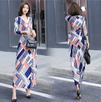 2020 spring and summer new dress slim slim long wrap skirt womens swimsuit blouse vacation travel Beach Skirt