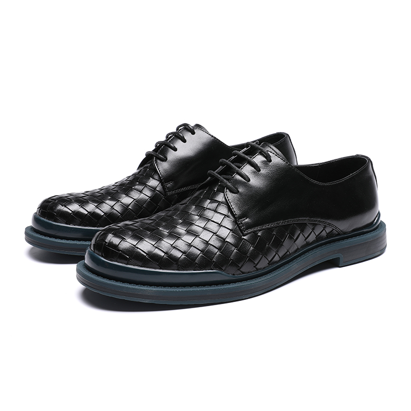red dragonfly men's shoes 2020 summer new fashion business casual leather shoes wear-resistant leather shoes men's office shoes q