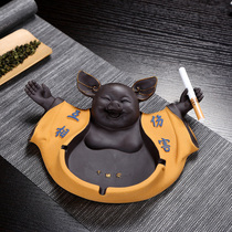 one thousand Pig Vario Color Sand Ceramic Fun Purple Sand Ashtrays Home Hotel Office Swing Pieces Tea Play Spotting Tea Accessories