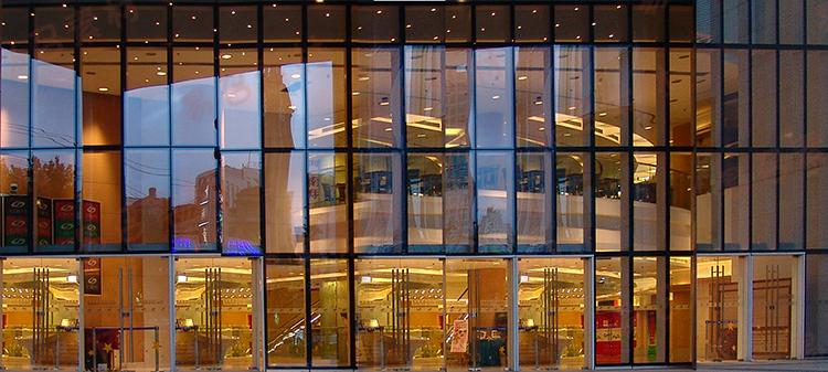 发光橱窗贴图 建筑动画夜景大楼玻璃贴图材质贴图 商场橱窗 jpg图 天