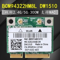 BCM94322HM8L BCM94322HM8L DW1510 4322 dual-frequency MINIPCIE black apple wireless network card MAC-free