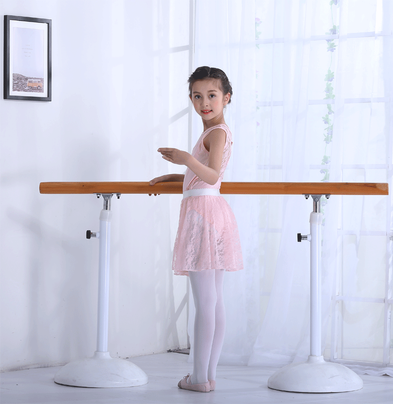 舞蹈裙儿童女孩芭蕾舞练功服蕾丝分连体小孩跳舞衣夏季中国舞考级_7折